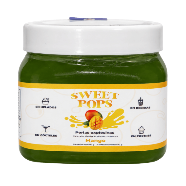 Perlas Explosivas Sabor a Mango 480 Gr